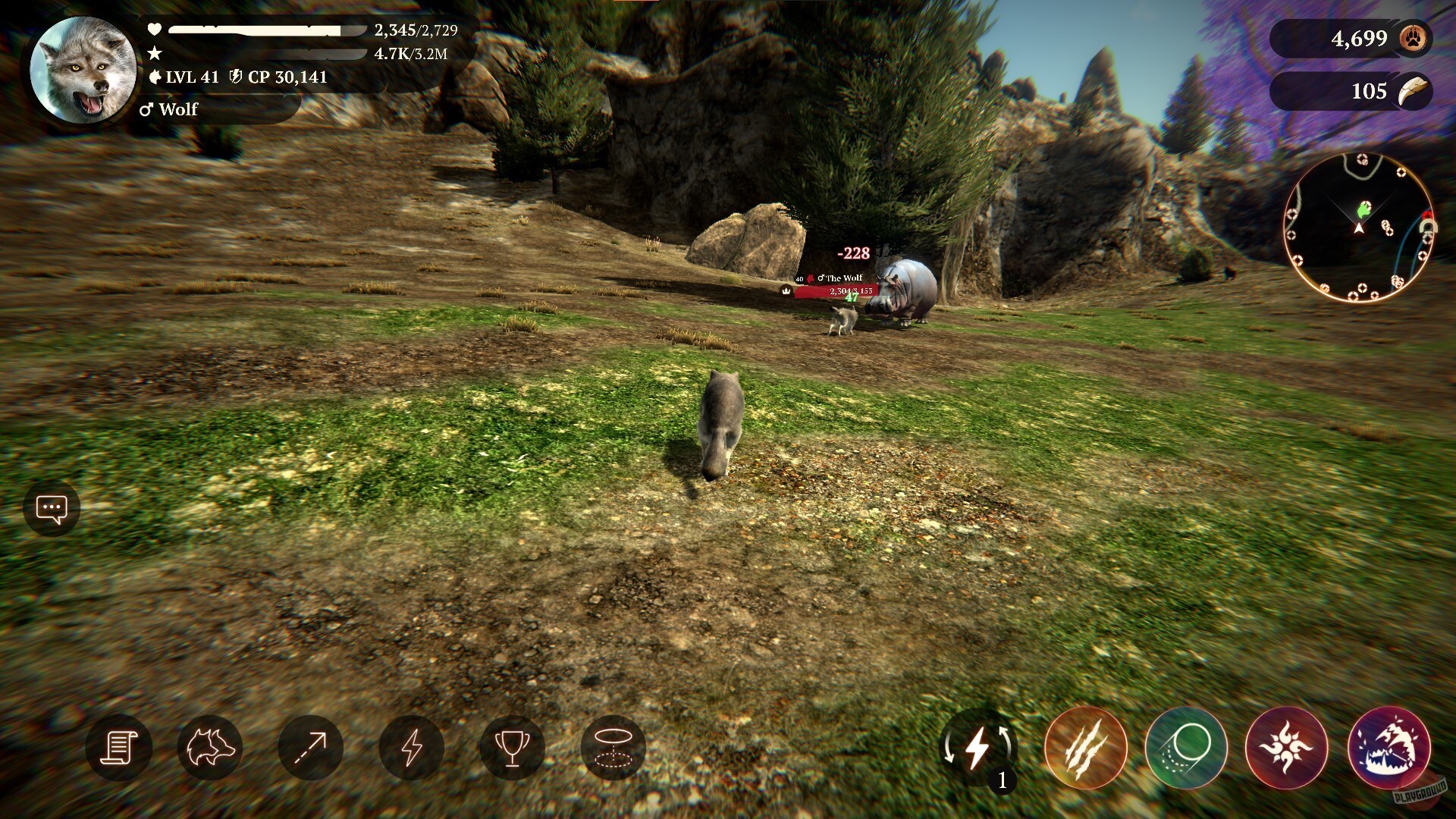 Скриншот из игры The Wolf - 1