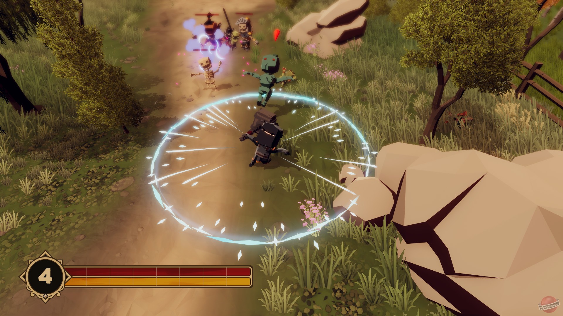 Скриншот из игры Knight Crawlers - 1