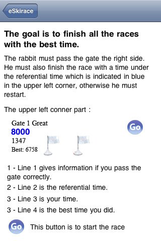 Скриншот из игры eskirace - 1