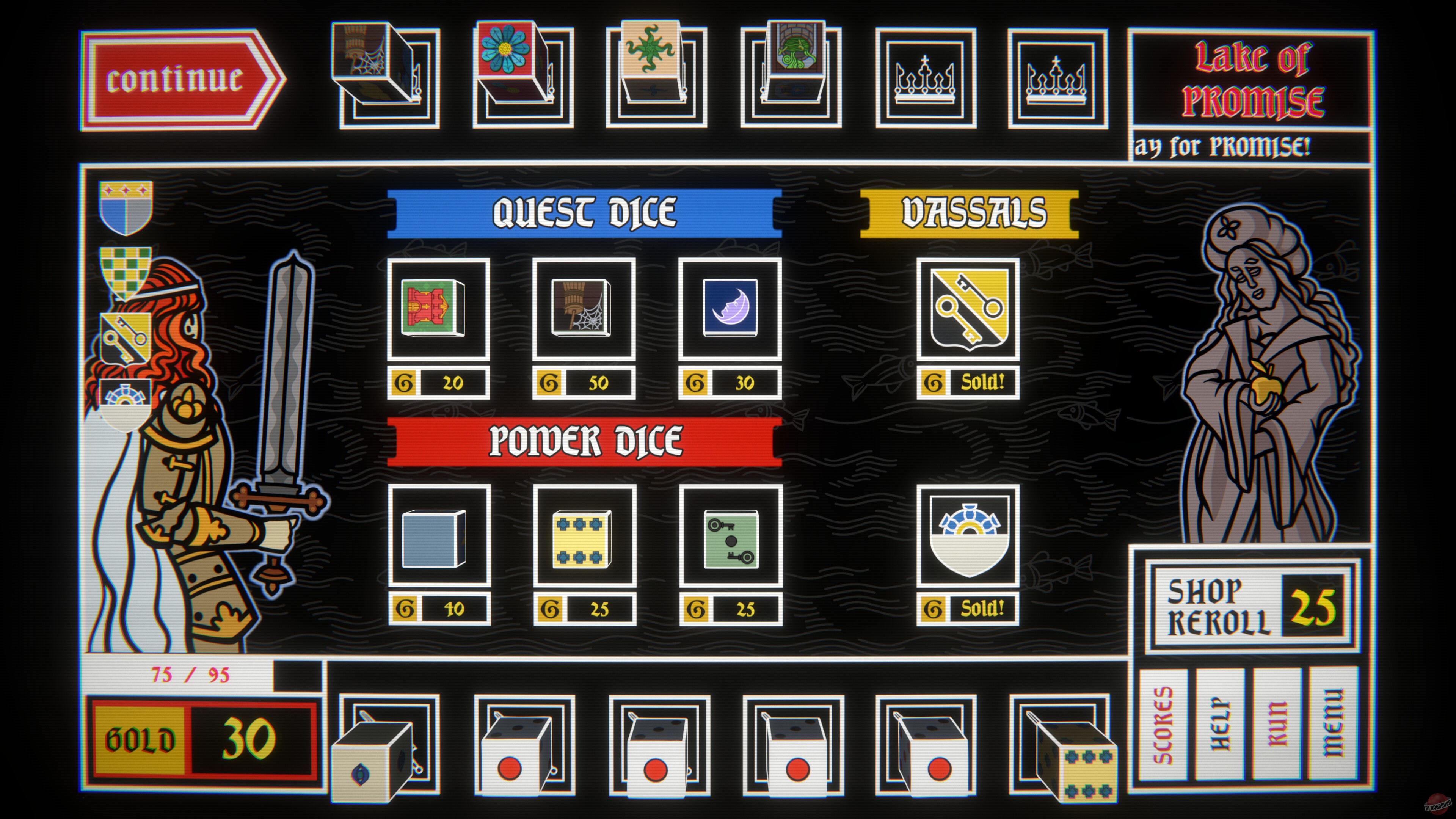 Скриншот из игры Dicealot - 5