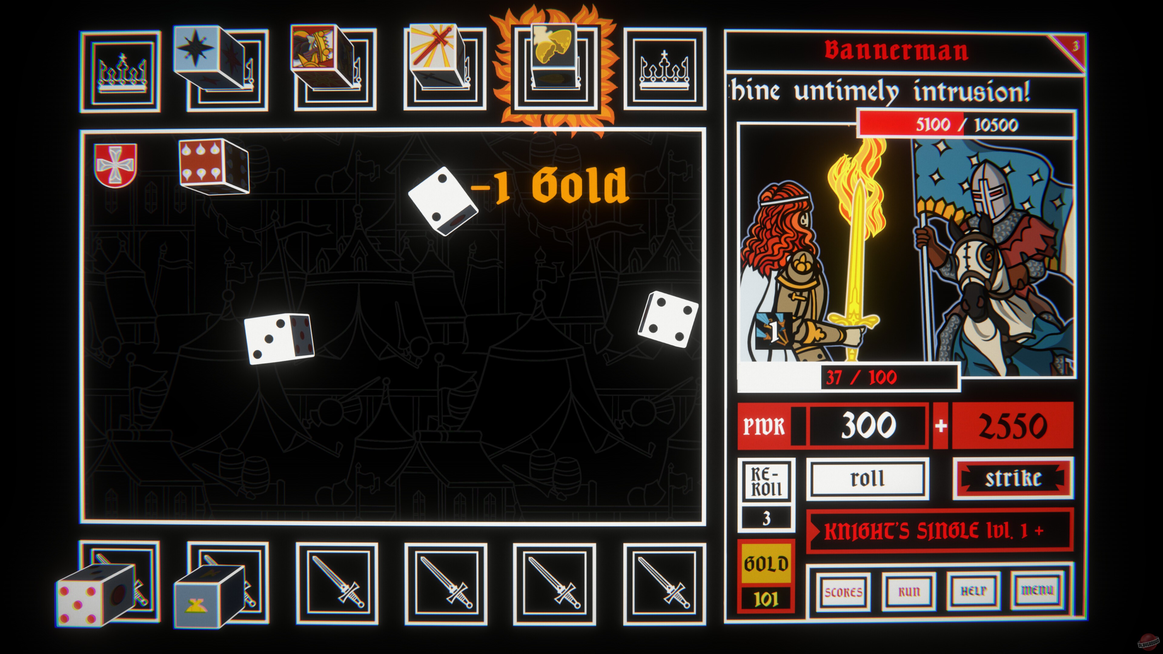 Скриншот из игры Dicealot - 7