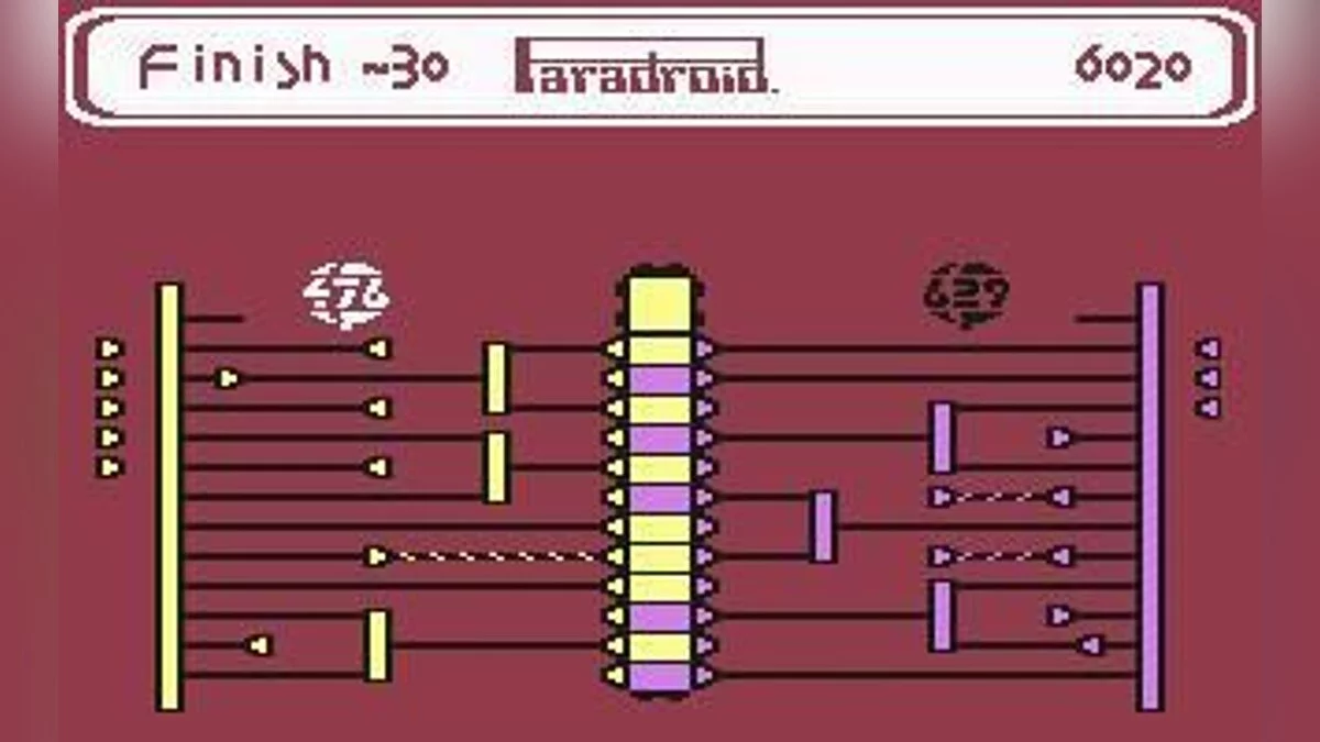 Скриншот из игры Paradroid - 2