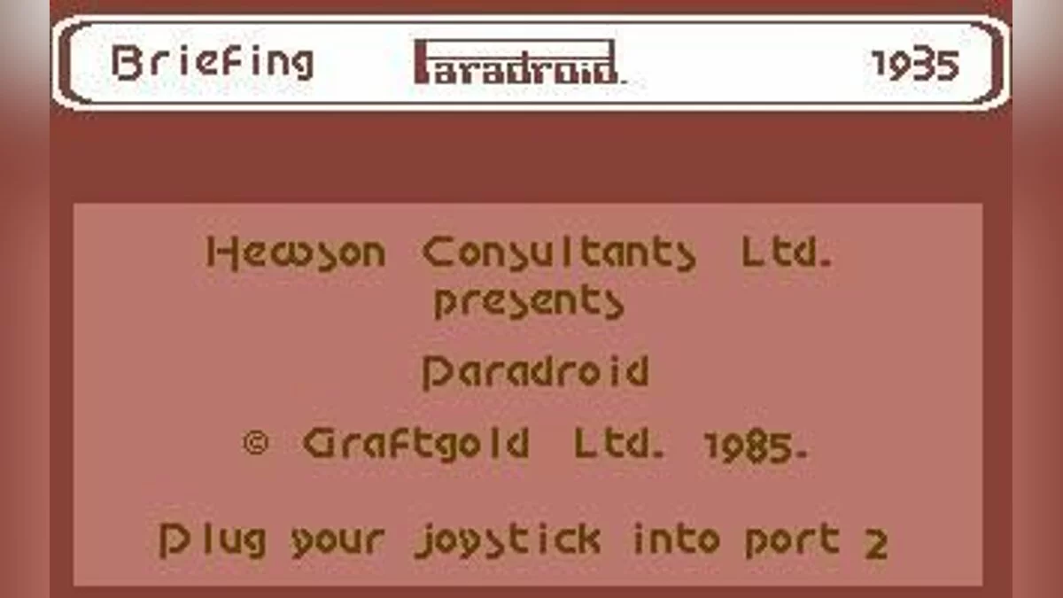 Скриншот из игры Paradroid - 4