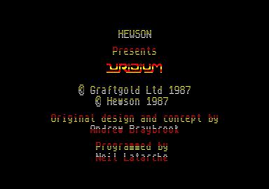 Скриншот из игры Uridium - 9