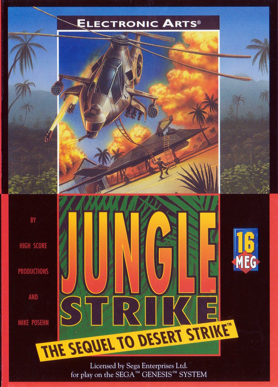 Обложка игры Jungle Strike