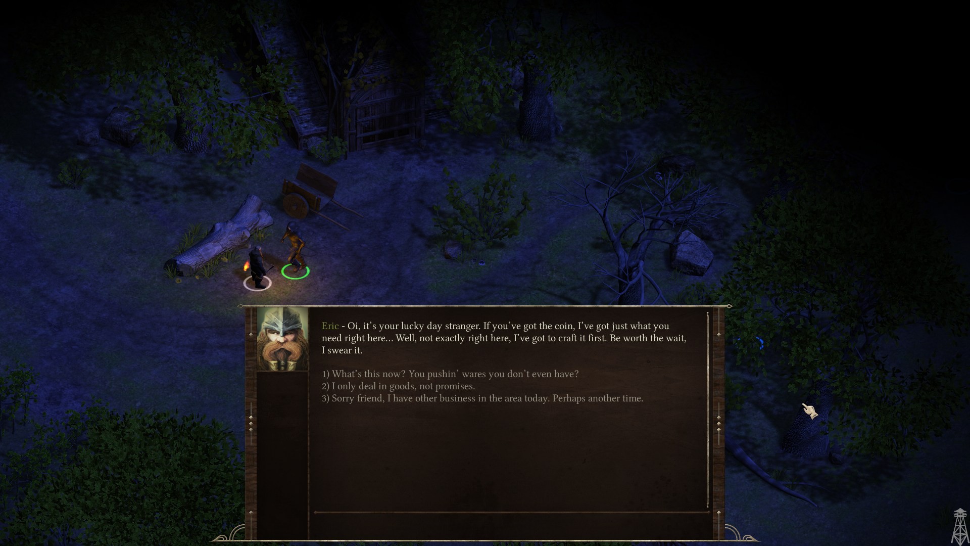 Скриншот из игры Black Geyser: Couriers of Darkness - 1