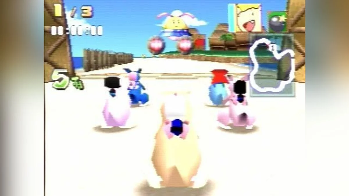 Скриншот из игры Bomberman Fantasy Race - 1