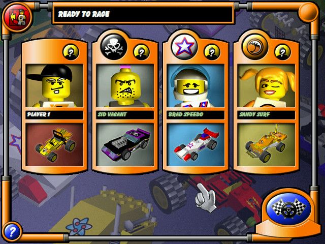 Скриншот из игры LEGO Stunt Rally - 6