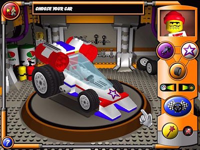 Скриншот из игры LEGO Stunt Rally - 1
