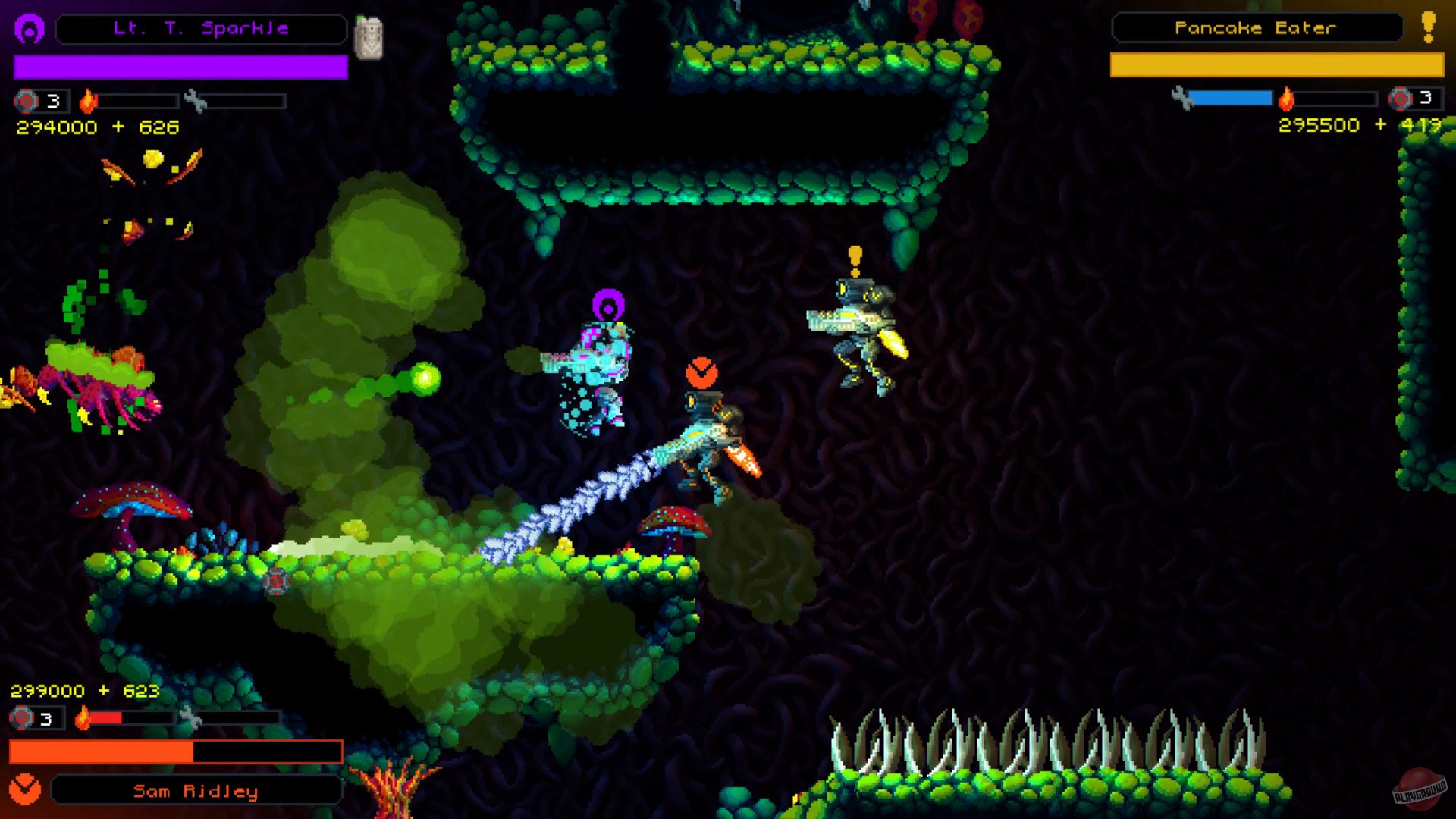 Скриншот из игры Hive Jump - 18