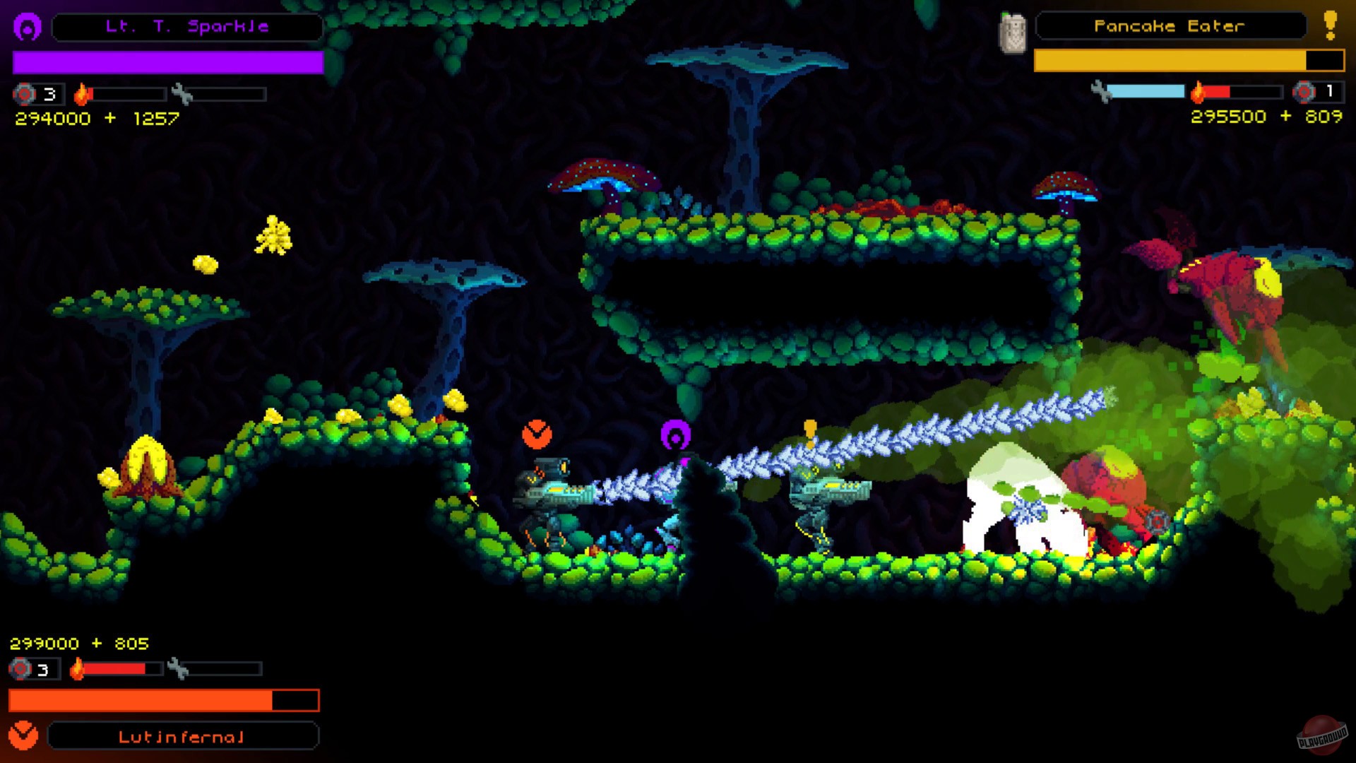 Скриншот из игры Hive Jump - 31
