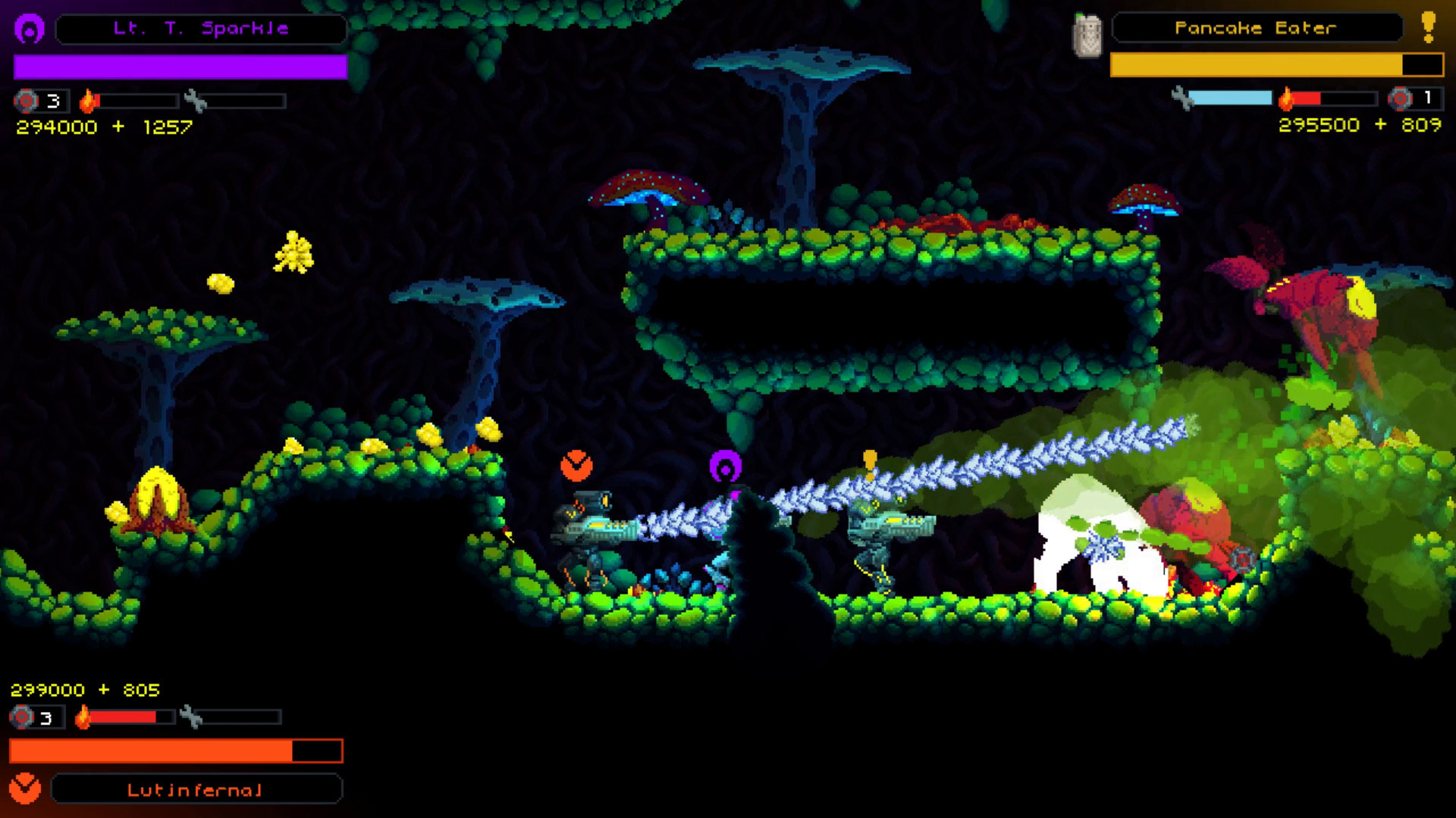 Скриншот из игры Hive Jump - 30