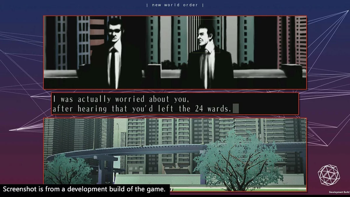 Скриншот из игры The 25th Ward: The Silver Case - 25