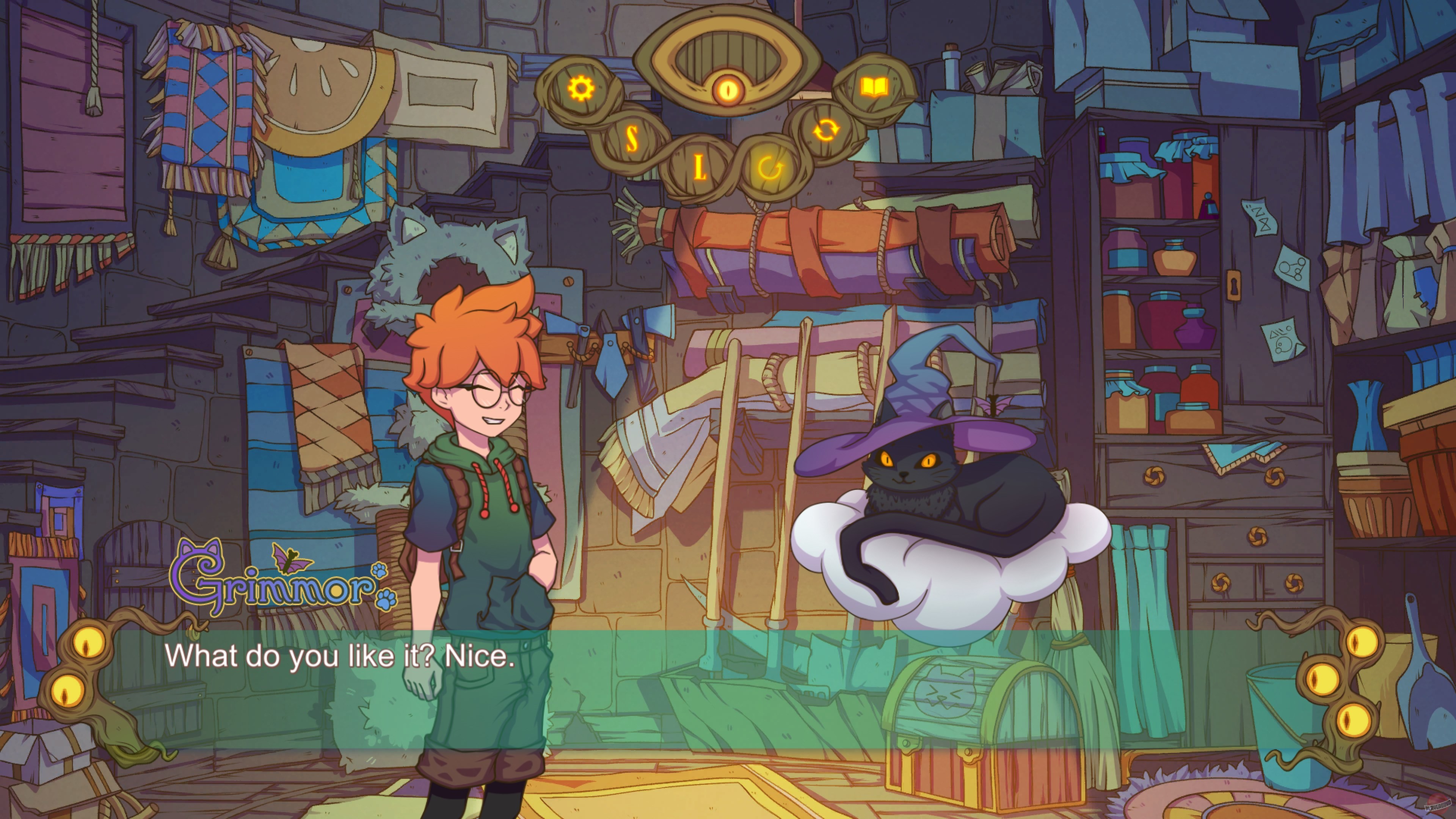 Скриншот из игры My Aunt is a Witch - 2