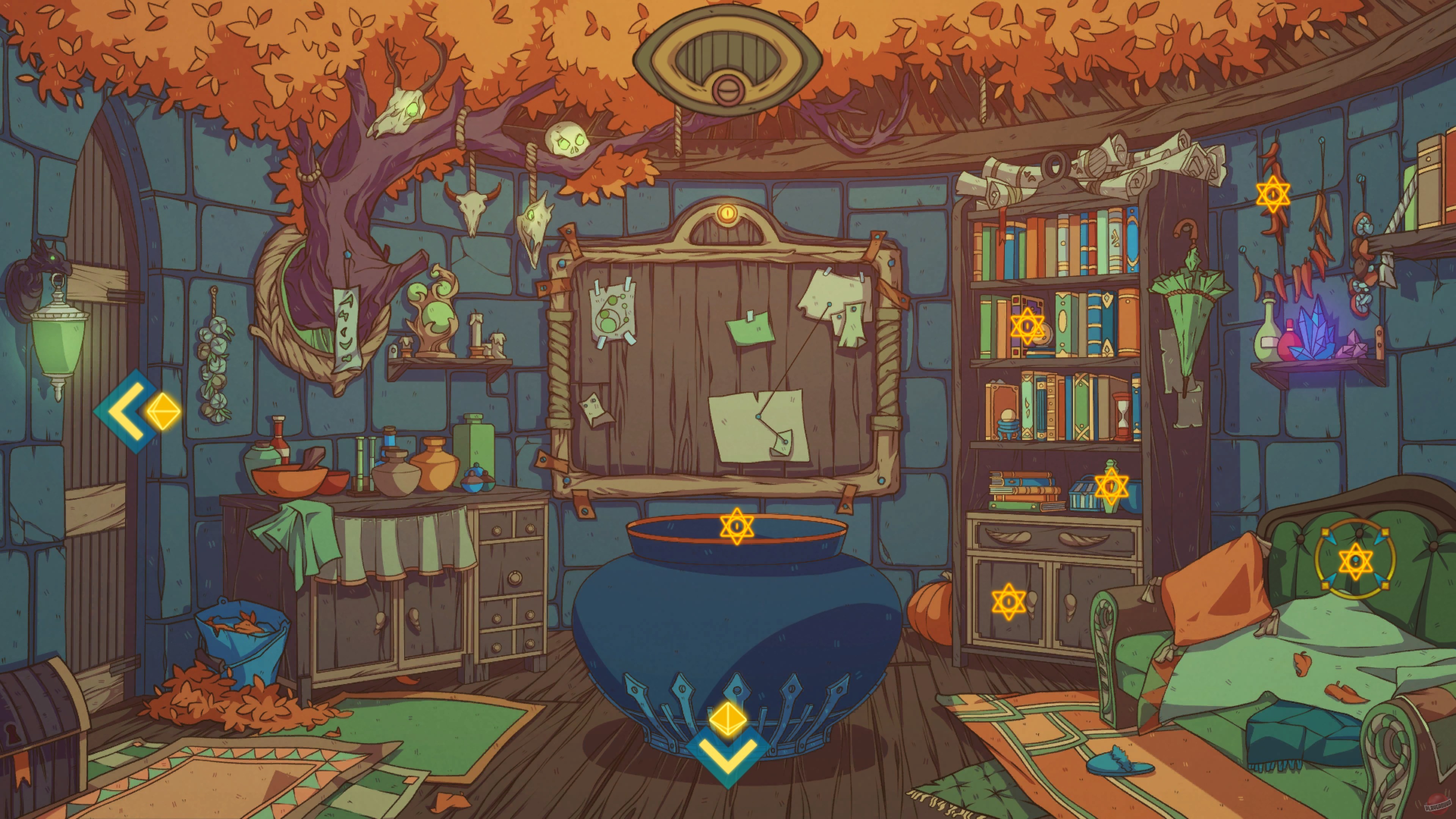 Скриншот из игры My Aunt is a Witch - 8