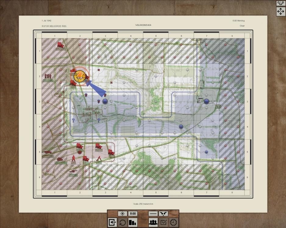 Скриншот из игры Achtung Panzer: Операция "Звезда" Волоконовка 1942 - 2