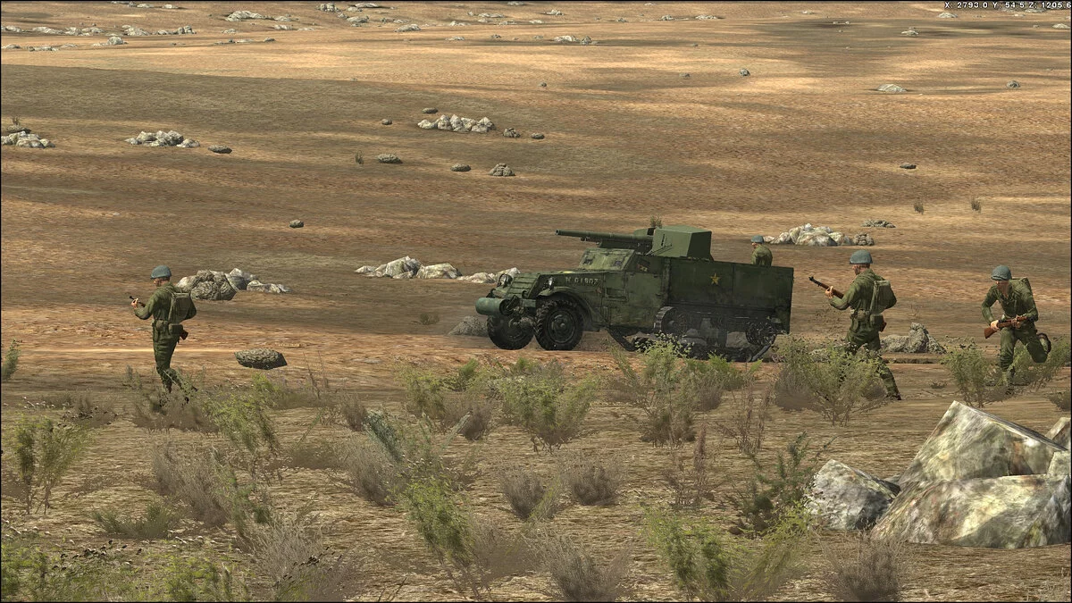 Скриншот из игры Tank Warfare: Tunisia 1943 - 24
