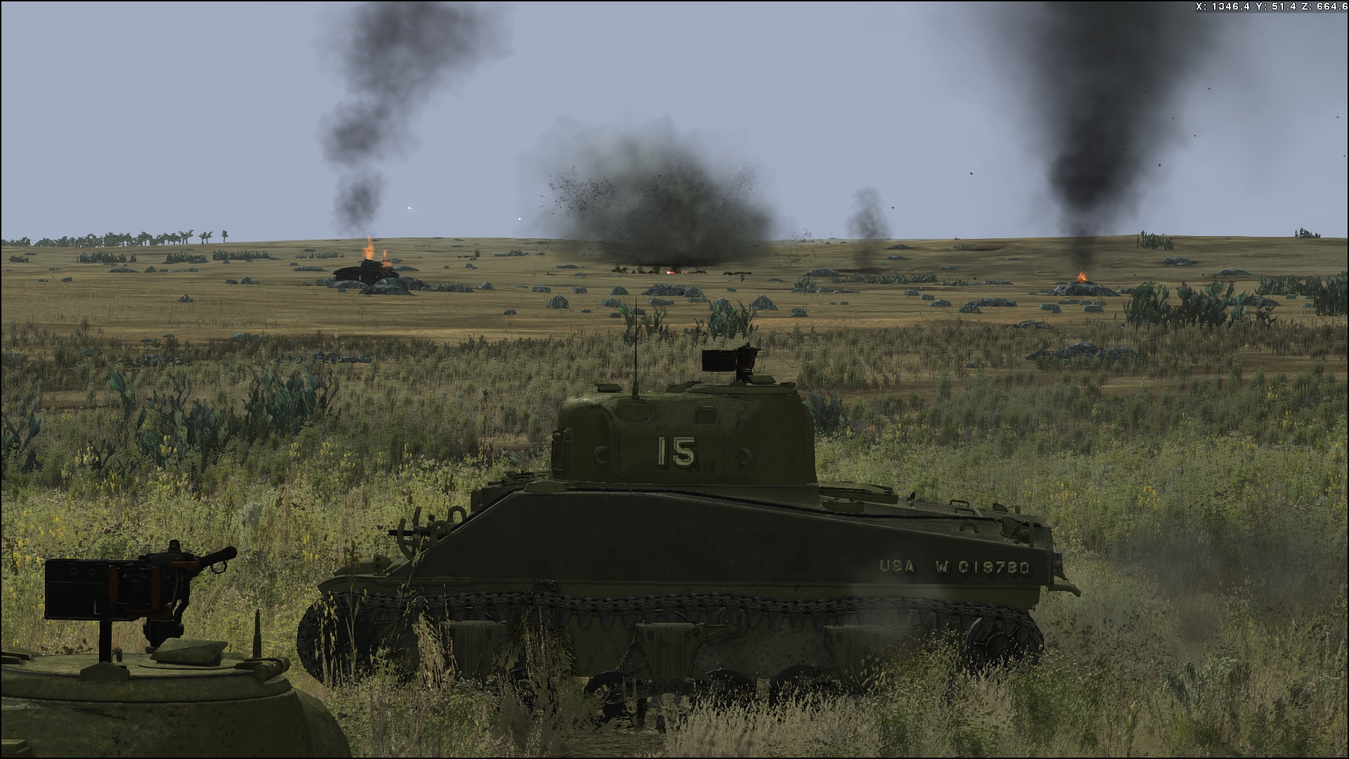 Скриншот из игры Tank Warfare: Tunisia 1943 - 95