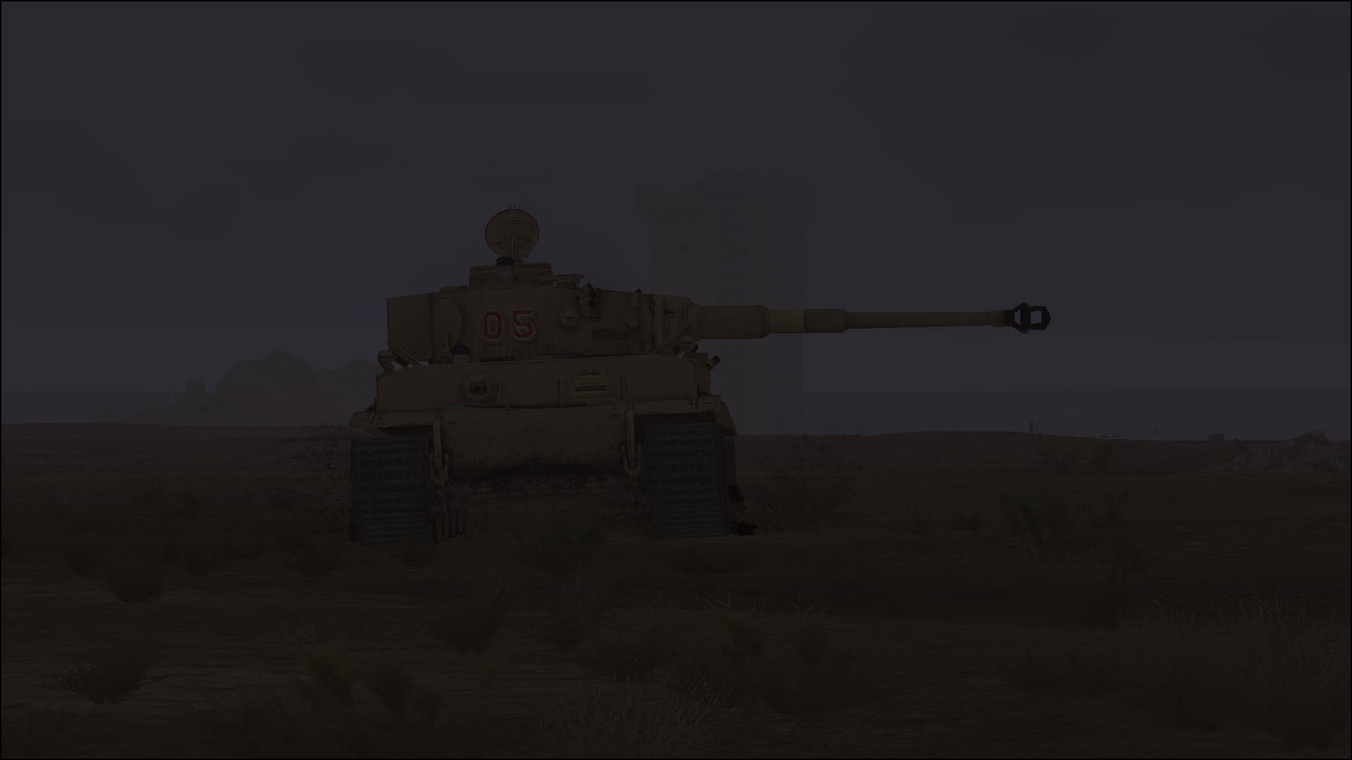 Скриншот из игры Tank Warfare: Tunisia 1943 - 44