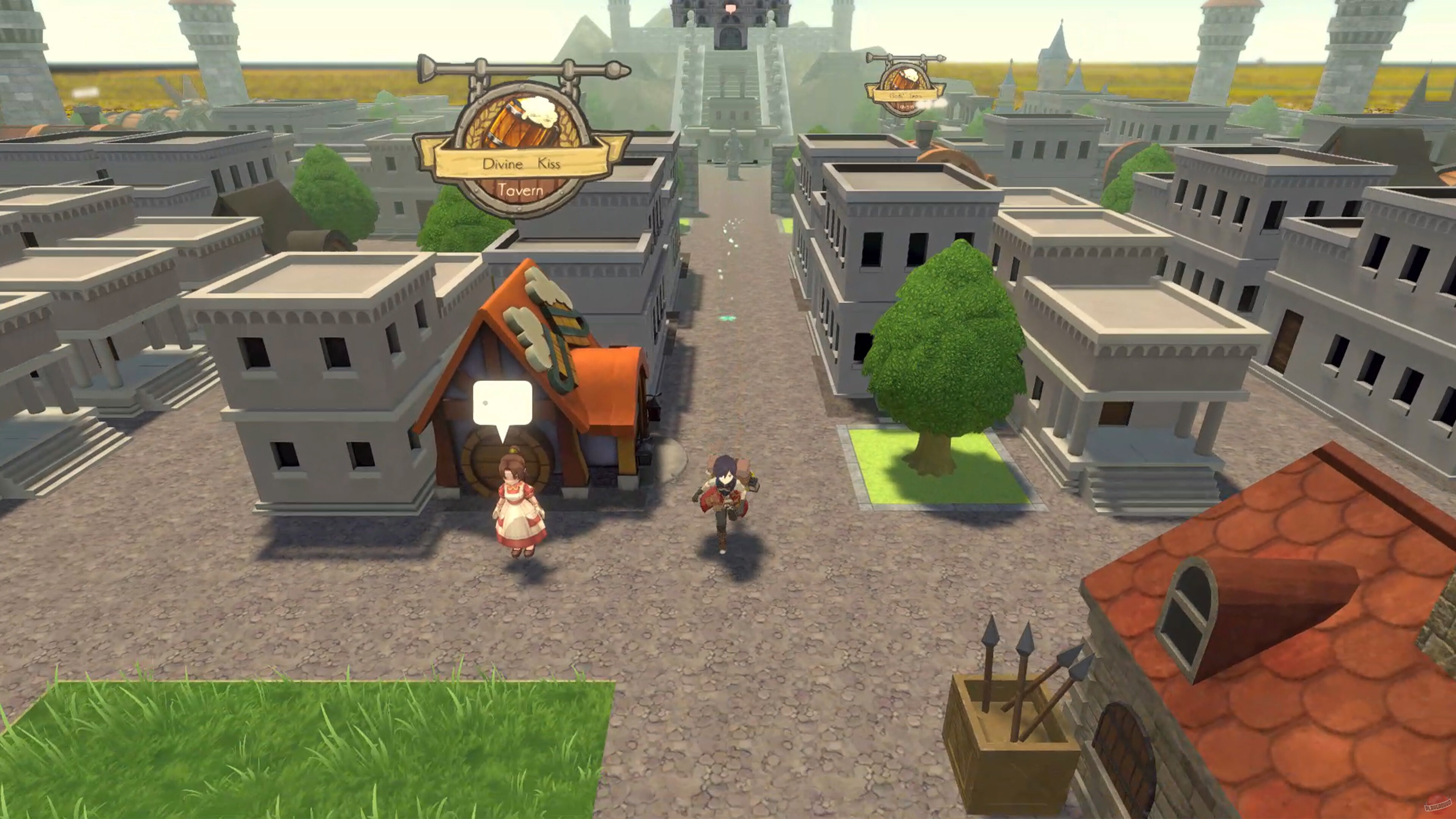 Скриншот из игры Kamibako: Mythology of Cube - 2