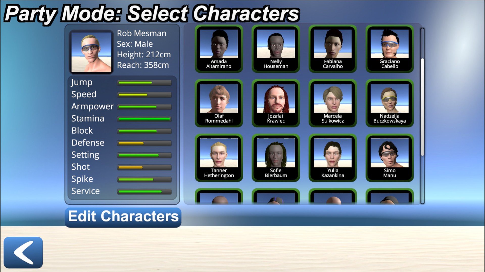 Скриншот из игры Volleyball Unbound - Pro Beach Volleyball - 7