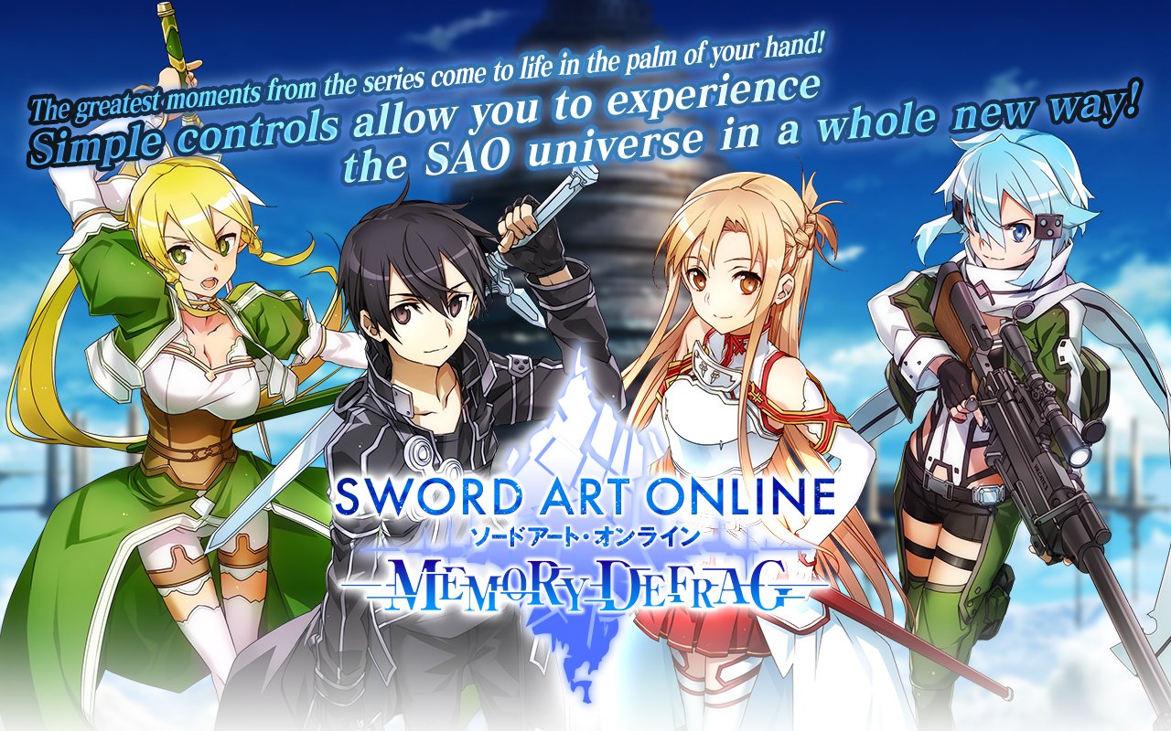 Скриншот из игры Sword Art Online: Memory Defrag - 1