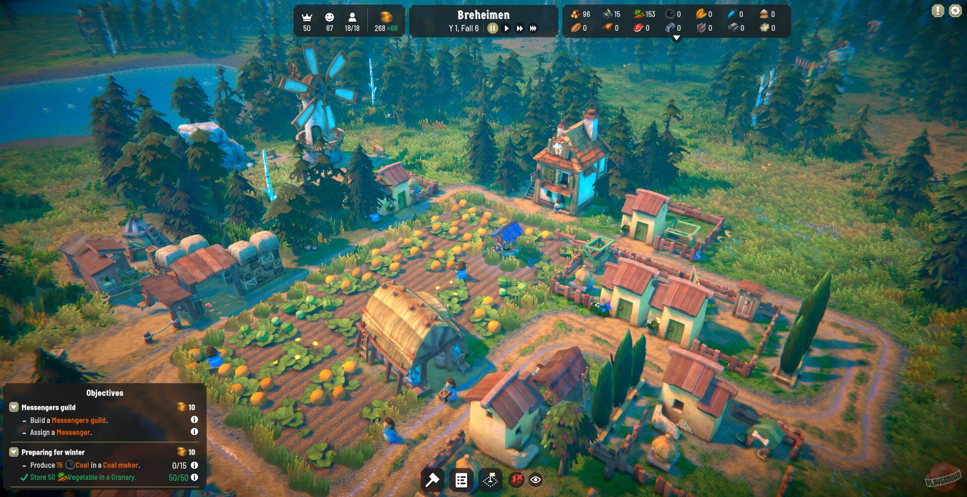 Скриншот из игры Fabledom - 2