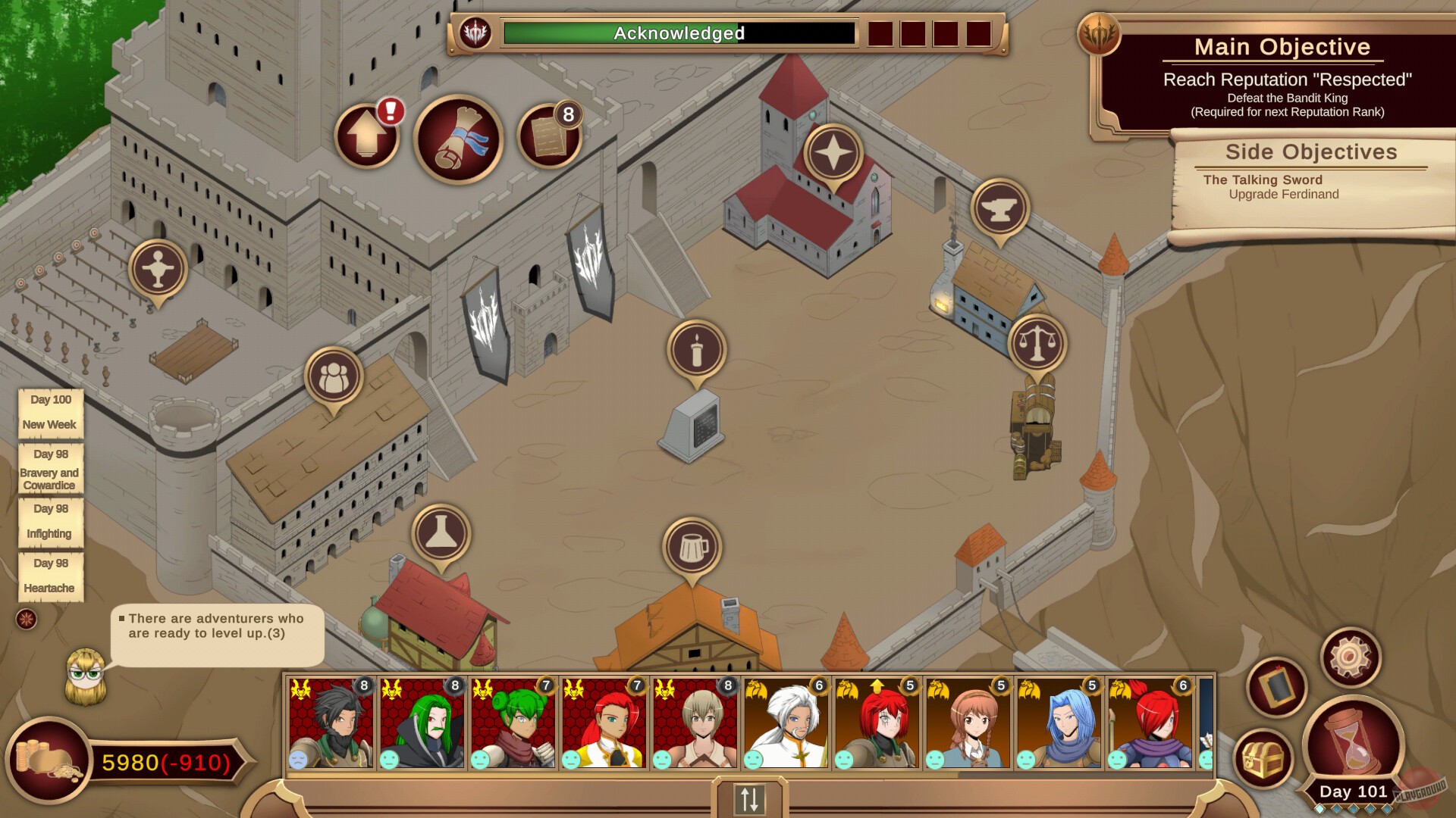 Скриншот из игры Our Adventurer Guild - 17