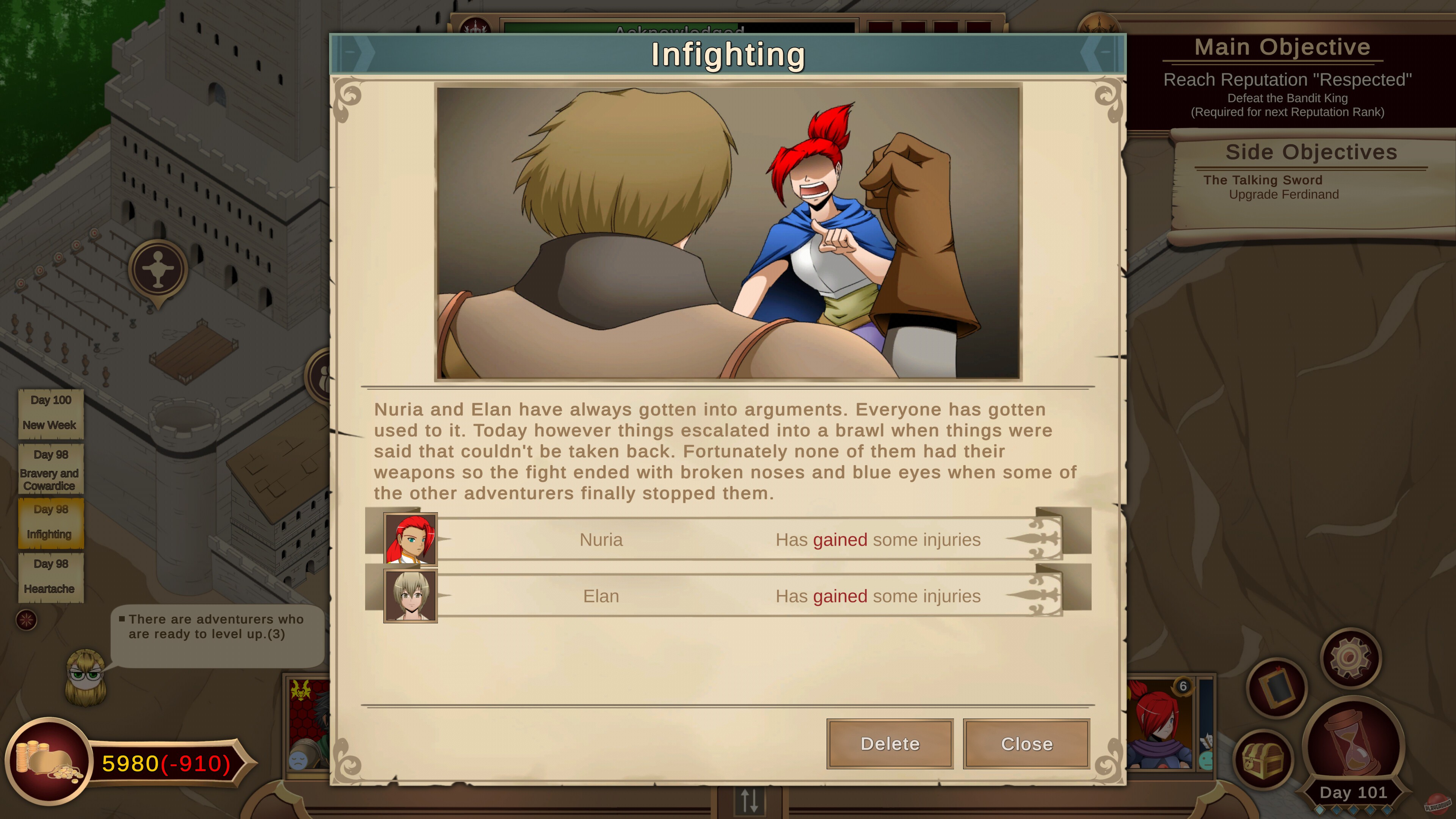 Скриншот из игры Our Adventurer Guild - 16