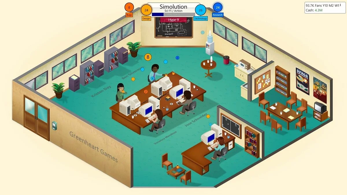 Скриншот из игры Game Dev Tycoon - 14