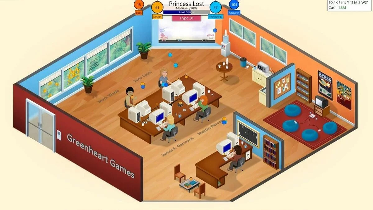 Скриншот из игры Game Dev Tycoon - 10