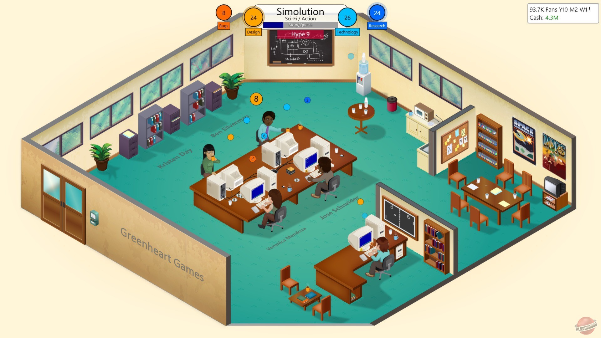 Скриншот из игры Game Dev Tycoon - 22