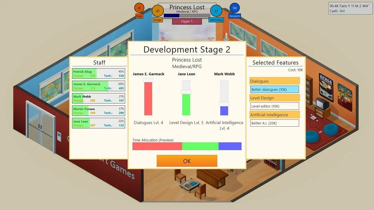 Скриншот из игры Game Dev Tycoon - 8