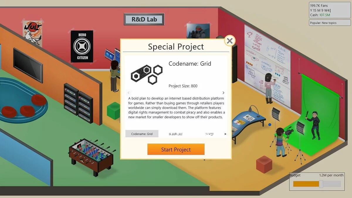 Скриншот из игры Game Dev Tycoon - 30