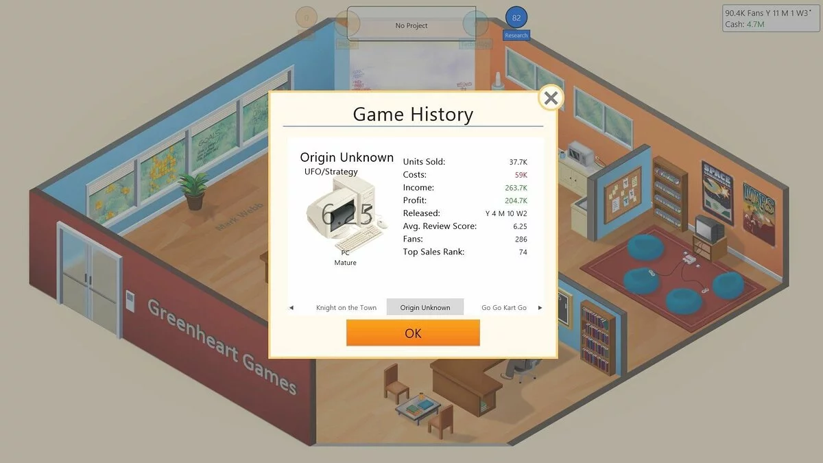 Скриншот из игры Game Dev Tycoon - 27