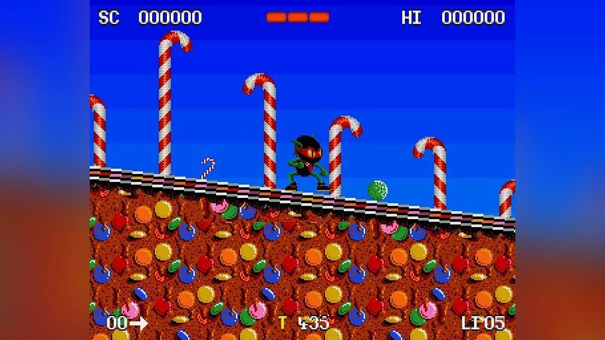 Скриншот из игры Zool - 1