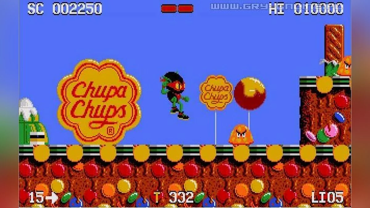 Скриншот из игры Zool - 4