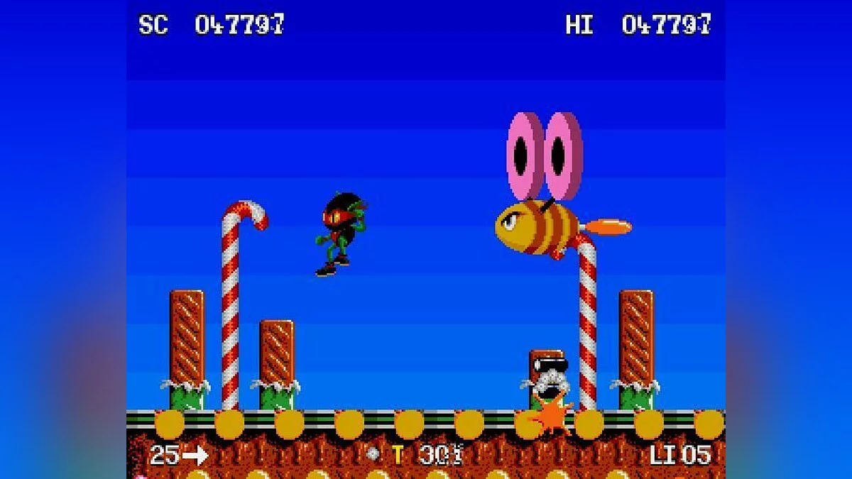Скриншот из игры Zool - 3