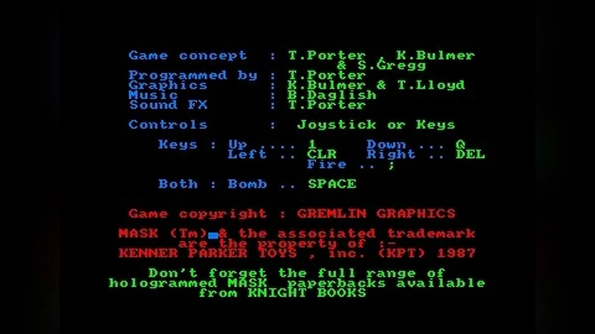 Скриншот из игры MASK - 3