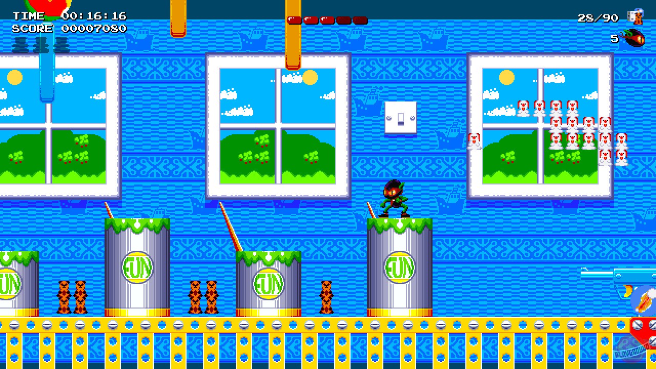 Скриншот из игры Zool Redimensioned - 5