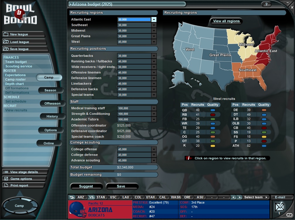 Скриншот из игры Bowl Bound College Football - 11