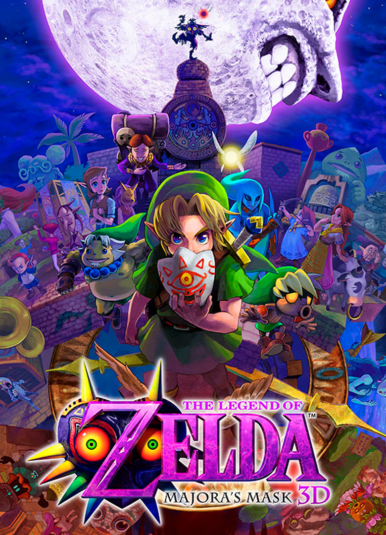 Обложка The Legend of Zelda: Majora's Mask 3D