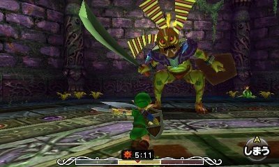 Скриншот из игры The Legend of Zelda: Majora's Mask 3D - 1