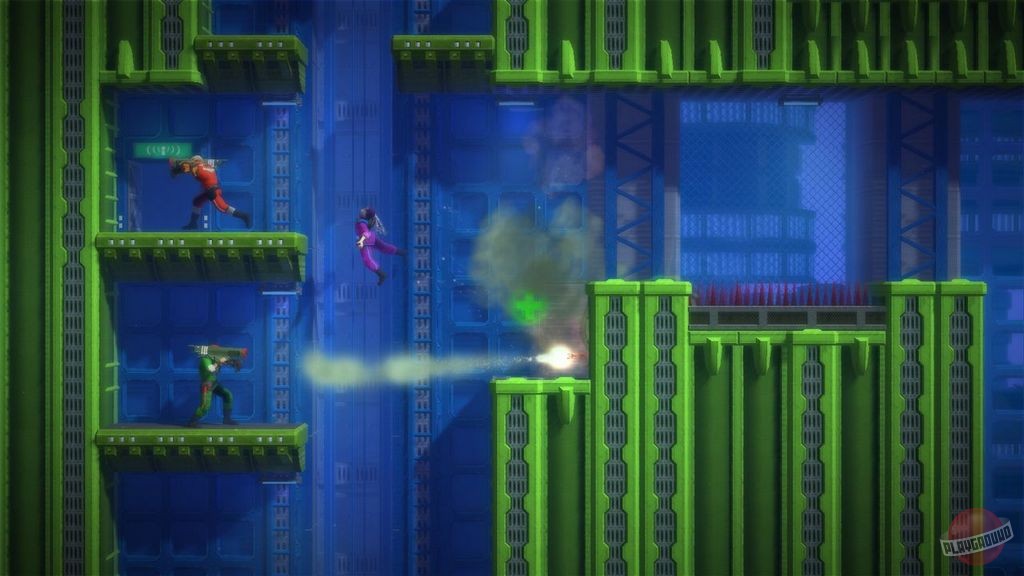 Скриншот из игры Bionic Commando Rearmed - 27