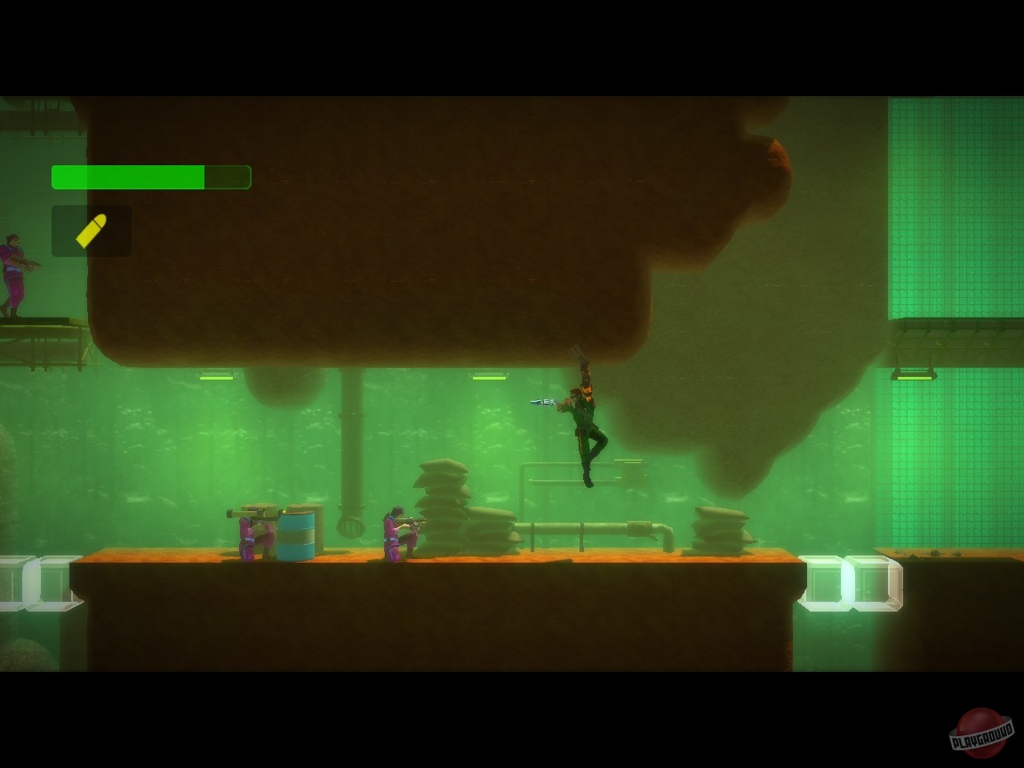 Скриншот из игры Bionic Commando Rearmed - 52