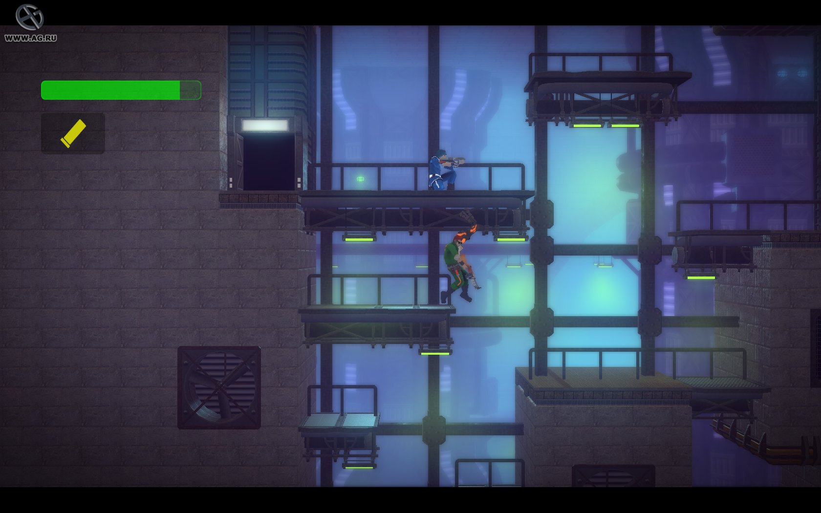 Скриншот из игры Bionic Commando Rearmed - 110