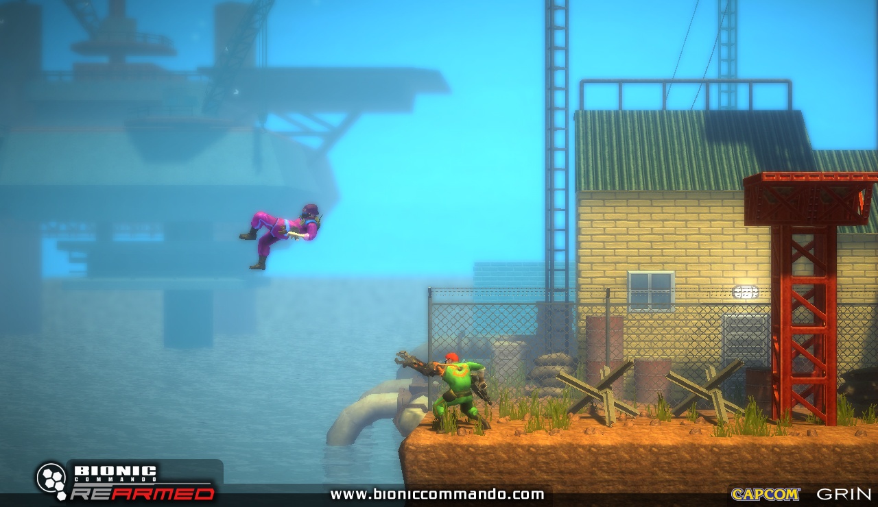 Скриншот из игры Bionic Commando Rearmed - 60