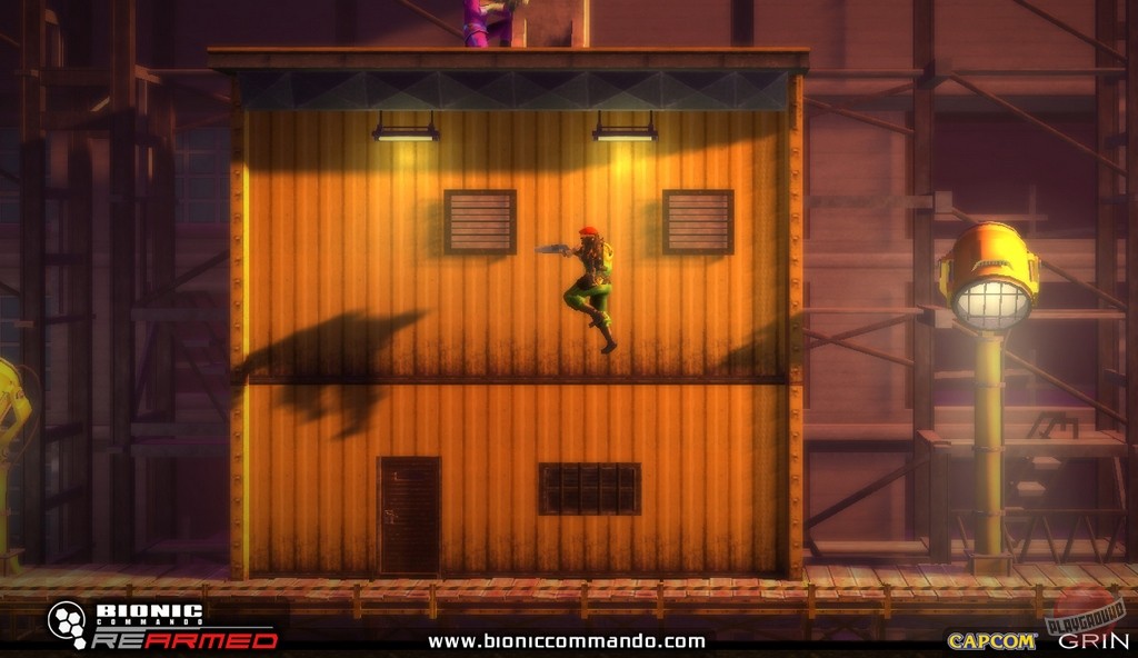 Скриншот из игры Bionic Commando Rearmed - 89
