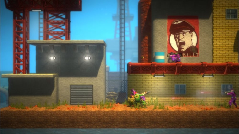 Скриншот из игры Bionic Commando Rearmed - 86