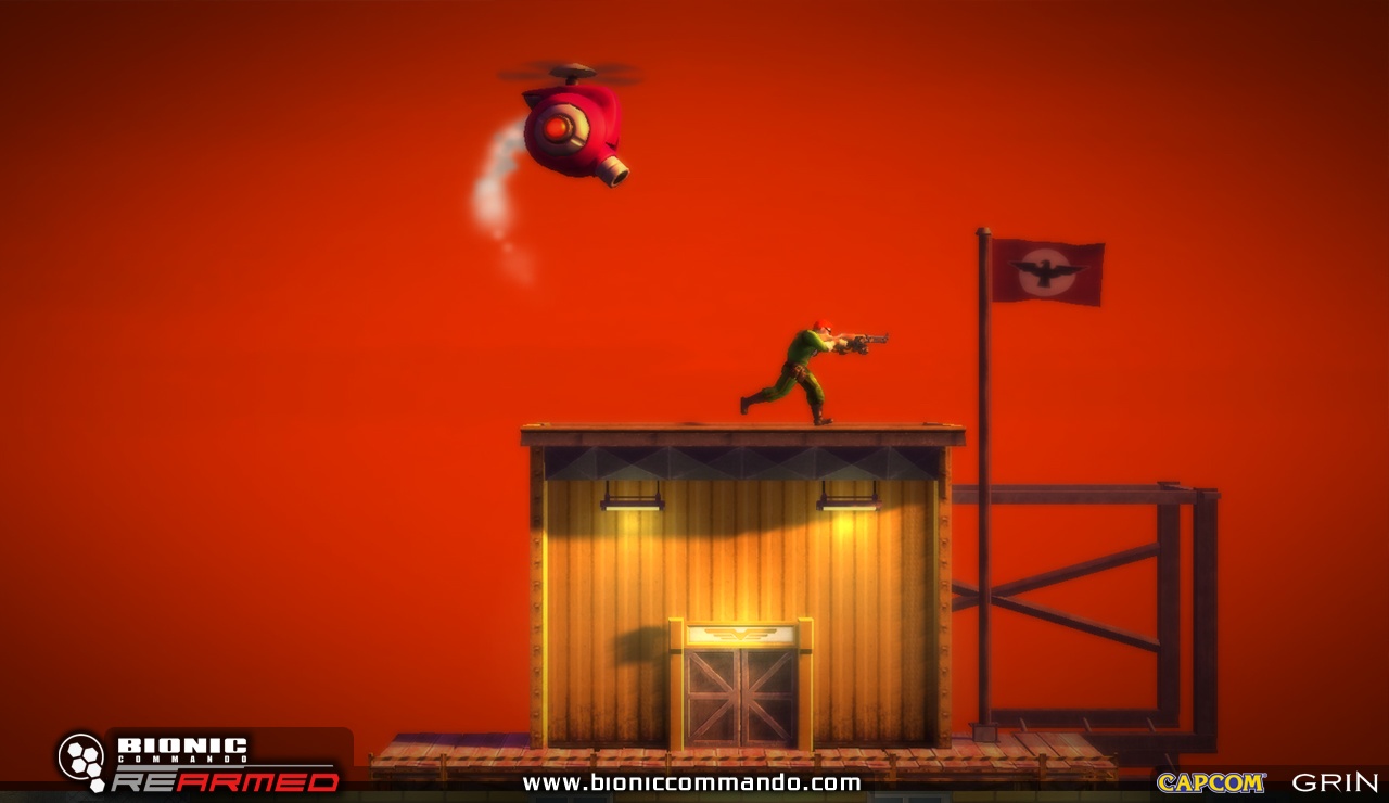 Скриншот из игры Bionic Commando Rearmed - 17
